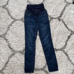 Old Navy Maternity Skinny Jeans - Dark Wash - Size 6